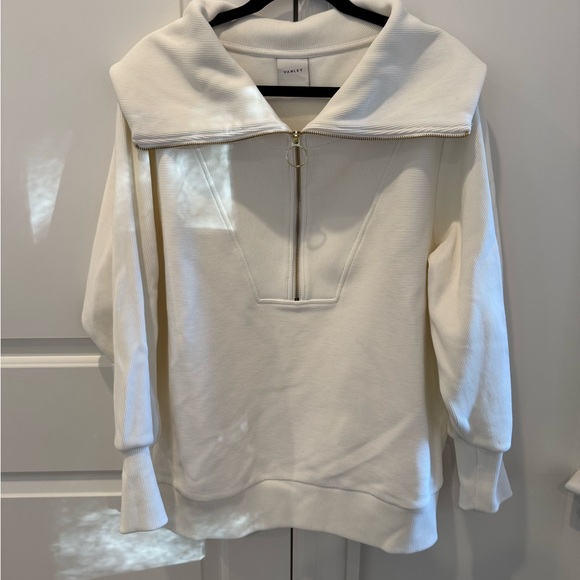 Varley Tops - Varley Vine Half-Zip Pullover size 1X Ivory